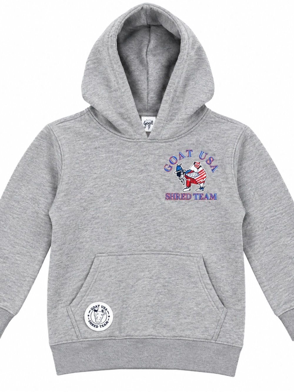 GOAT USA Kids' Gray 'Shred Team' Hoodie
